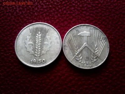 Пфенниги ГДР 1949-53 Е и Румыния 50-х - IMG_20150120_105616