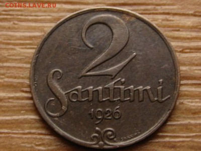 Латвия 2 сантима 1926 до 22.01.15 в 15.00 М - IMG_9355