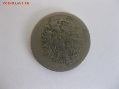 ГЕРМАНИЯ, 5 пфеннингов 1875 год А (нормальная) до 22.01.15 г - IMG_0865.JPG