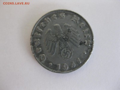 ГЕРМАНИЯ, 10 пфеннигов 1941 год А (норм.) до 22.01.15 г - IMG_0867.JPG
