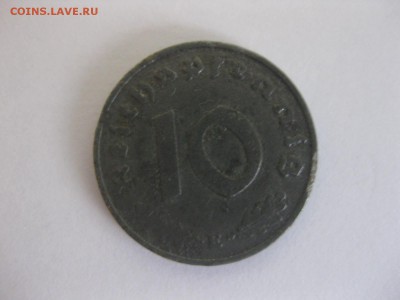 ГЕРМАНИЯ, 10 пфеннигов 1940 год Е (норм.) до 22.01.15 г - IMG_0868.JPG