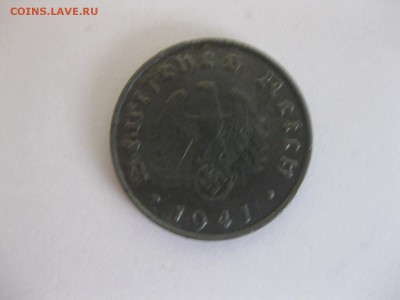 ГЕРМАНИЯ, 10 пфеннигов 1941 год G (норм.) до 22.01.15 г - IMG_0875.JPG