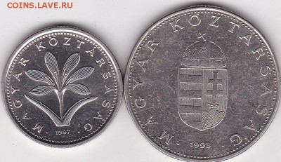 2 и 10 форинтов 1997.93 Венгрия до 23.01 в 22.00 - IMG_20150121_0004