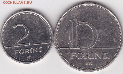 2 и 10 форинтов 1997.93 Венгрия до 23.01 в 22.00 - IMG_20150121_0003
