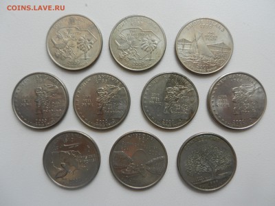 Квотеры (25 центов США). Штаты, Оценка - DSCN6238.JPG