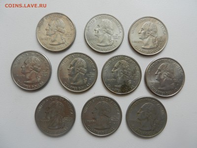 Квотеры (25 центов США). Штаты, Оценка - DSCN6239.JPG
