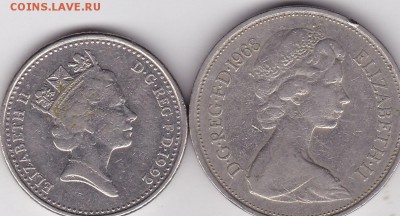 10 пенсов 2 шт 1968.92 Великобритания до 23.01 в 22.00 - IMG_20150121_0020