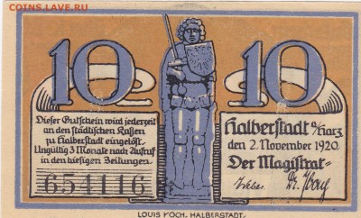 Нотгельд. 10 пфеннигов 1920 до 253.01 в 22.00 - IMG_20150121_0017