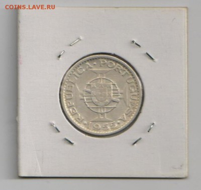 Мозамбик серебро 10 эскудо 1955 до 24.01.2015г - 1