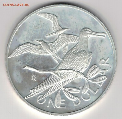 Ag Брит.Вирг.о-ва 1$ 1973 Фрегаты до 26.01.15 в 22.00 (9475) - 5-бво1
