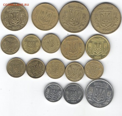 Продам иностранные монеты стран Европы(ходячка, погодовка) - украина2