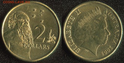 Австралия 2 доллара 2008 до 22:00мск 26.01.15 - Австралия 2 доллара 2008