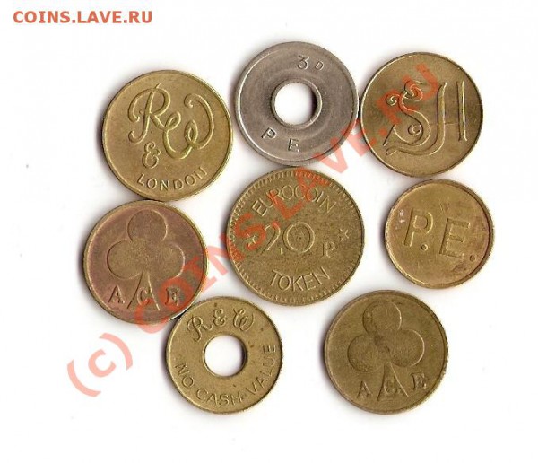 житоны иностранные.до 25.05.2010 в 22-00 по мск - цуап