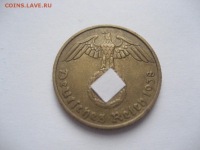 Германия. 5 пфеннигов 1938г. - монеты 924