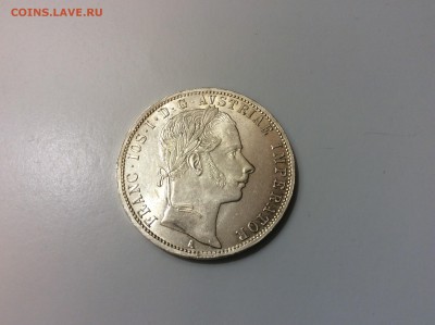 Флорин 1861 с блеском до 28.01 - image