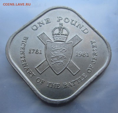 1 POUND 200 лет битвы за Джерси 1981  до 27.01.2015 23-00 - pound 002