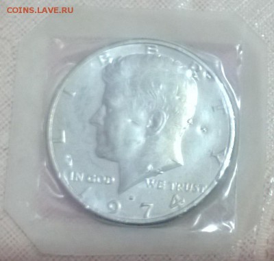 HALF DOLLAR USA 1974 - WP_20150123_008