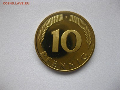 ФРГ, 10 пфеннигов 1991 год (пруф) до 26.01.15 - IMG_1364.JPG