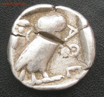 ТЕТРАДРАХМА АФИН 5-Й ВЕК ДО Н.Э. ДО 29.01.15 ДО 22-00 - P1140053.JPG