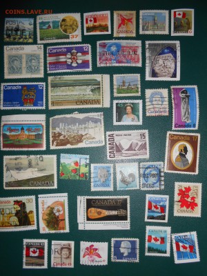 Марки КАНАДА, 83 разных, до 30.01.2015 года - DSCN5338.JPG