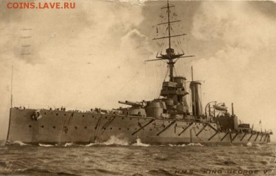 Монеты с Корабликами - HMS_King_George_V_(1911)