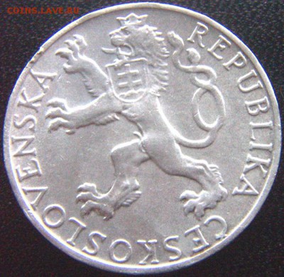 Чехословакия_памятные 50 крон 1948. Серебро; до 24.01_22.26м - 9237