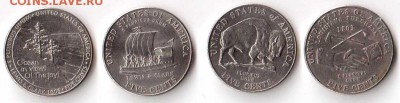 США. 5-центов. Юбилей экспедиции. 4 штуки до 30.01.15 22.00 - 25
