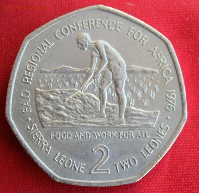 С 1 руб.F.A.O. СЬЕРРА ЛЕОНЕ 2 леоне 1976г.КРЕСТЬЯНИН до 30. - IMG_3289.JPG