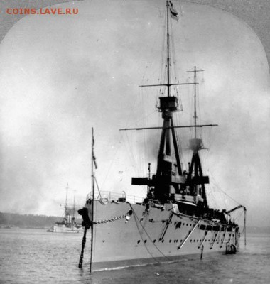 Монеты с Корабликами - HMS_Indomitable_Quebec_Tercentenary_1908_LAC_3394052