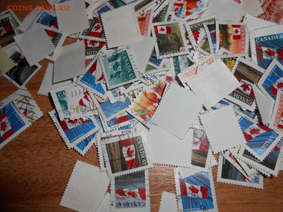 Марки КАНАДА и ВЕЛИКОБРИТАНИЯ, оптовый лот, более 600 шт - DSCN5369.JPG