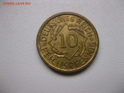 ГЕРМАНИЯ,Веймар,10 пфеннигов 1929А(ал.бронза)!до 27.01.2015 - IMG_1580.JPG