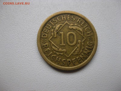 ГЕРМАНИЯ,Веймар,10 пфеннигов 1929F(ал.бронза)!до 27.01.2015 - IMG_1577.JPG