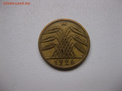 ГЕРМАНИЯ,Веймар,5 пфеннигов 1926А(ал.бронза)!до 27.01.2015 - IMG_1590.JPG
