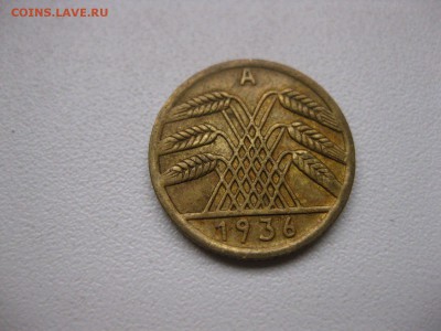 ГЕРМАНИЯ,Веймар,5 пфеннигов 1936А(ал.бронза)!до 27.01.2015 - IMG_1594.JPG