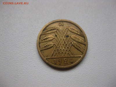 ГЕРМАНИЯ,Веймар,5 пфеннигов 1924А(ал.бронза)!до 27.01.2015 - IMG_1596.JPG