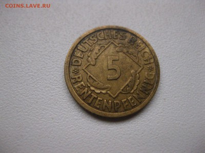 ГЕРМАНИЯ,Веймар,5 пфеннигов 1924А(ал.бронза)!до 27.01.2015 - IMG_1595.JPG