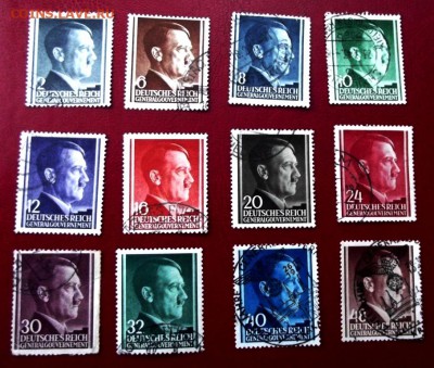 Марки Германия ,3 рейх серия,гашёные 12 шт. до 31.01.15г. - DSCF2143.JPG