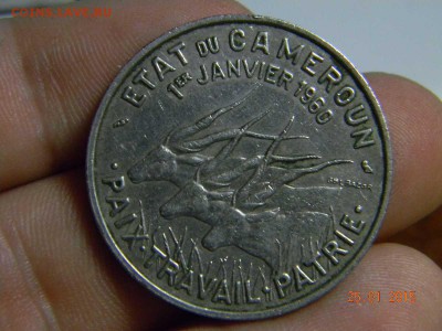 50 франков Камерун 1960г. - DSCN6143_thumb