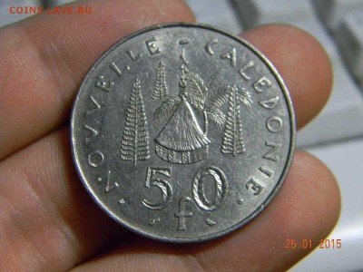 50 франков новая Каледония 1967г. - DSCN6180_thumb