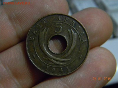 Вост. Африка 5 центов 1941г. - DSCN6182_thumb