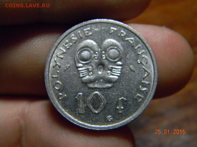 10 франков Французская Полинезия 1967г. - DSCN6205_thumb