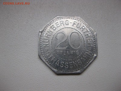 НЮРНБЕРГ,20 пфеннигов 1921г(Альбрехт Д.)!до 28.01.2015 - IMG_1611.JPG