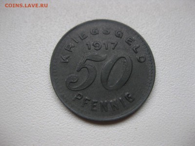 BARMEN,50 пфеннигов 1917г(цинк)!до 28.01.2015 - IMG_1619.JPG