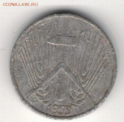 ГДР ПФЕННИГ 1953А ДО 29.01.15 В 22.00МСК (А653) - 4-1гдр53