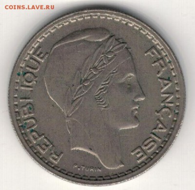 ФРАНЦИЯ 10 ФРАНКОВ 1948 ДО 29.01.15 В 22.00МСК (А653) - 4-1фр10