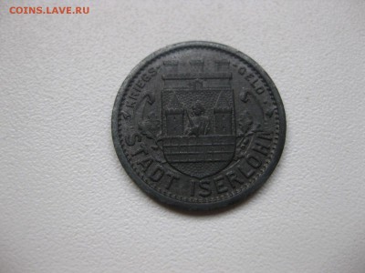 ISERLOHN,10 пфеннигов 1917г(цинк)!до 28.01.2015 - IMG_1641.JPG
