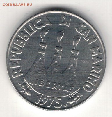 САН-МАРИНО 10 ЛИР 1975 КРЫСЫ ДО 29.01.15 В 22Ч (А669) - 4-см10л75