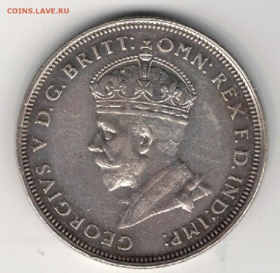 Ag АВСТРАЛИЯ ФЛОРИН 1927 ПАРЛАМЕНТ 29.01 В 22.00МСК (А652) - 5-а