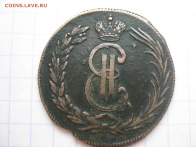 сибирская монета 2 копейки 1774 года к. м. - Изображение 1256