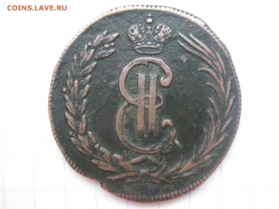 сибирская монета 2 копейки 1774 года к. м. - Изображение 1259